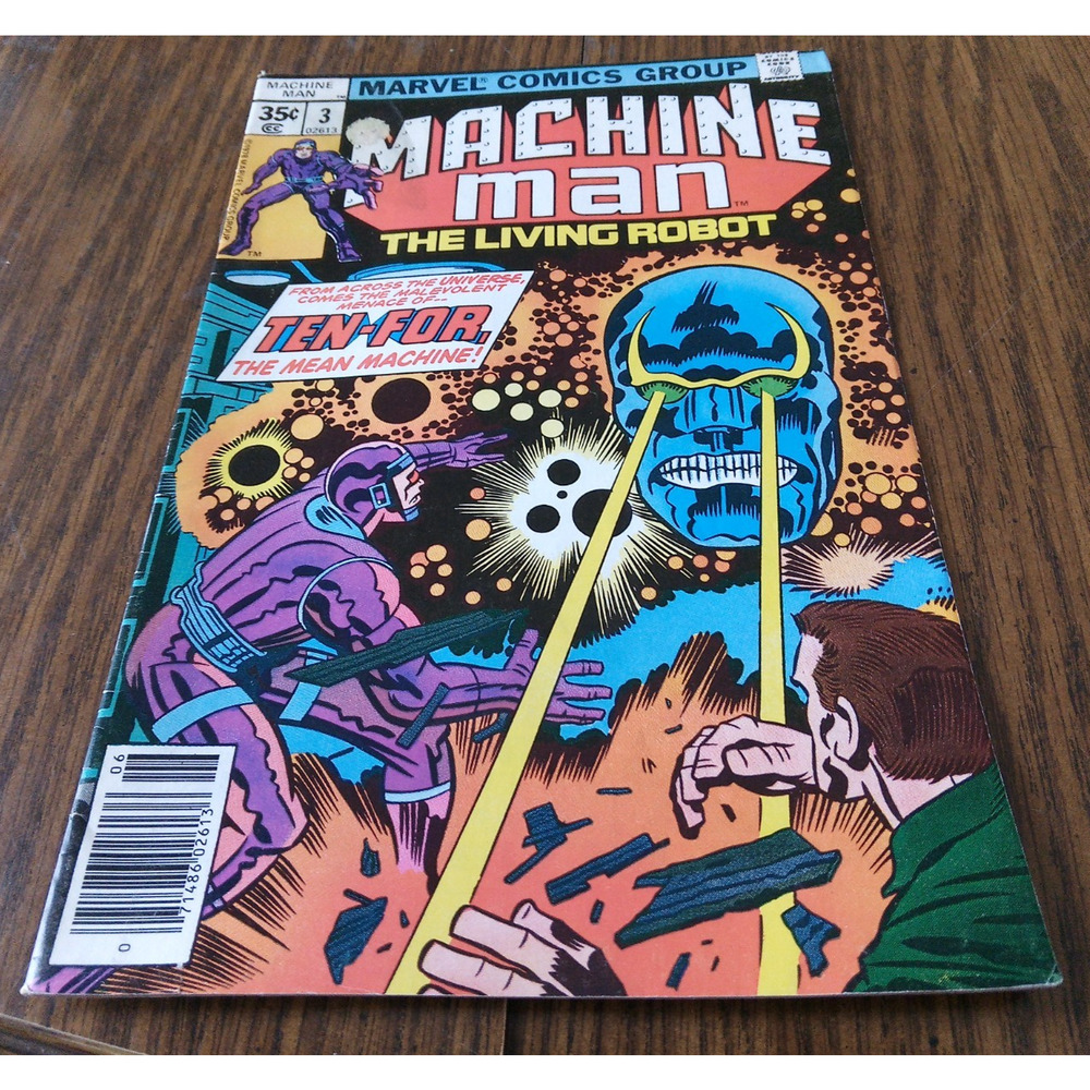 Machine Man #3 June 1978 Marvel Comics